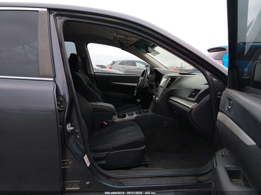 SUBARU LEGACY 2012 VIN 4S3BMAC67C1013104