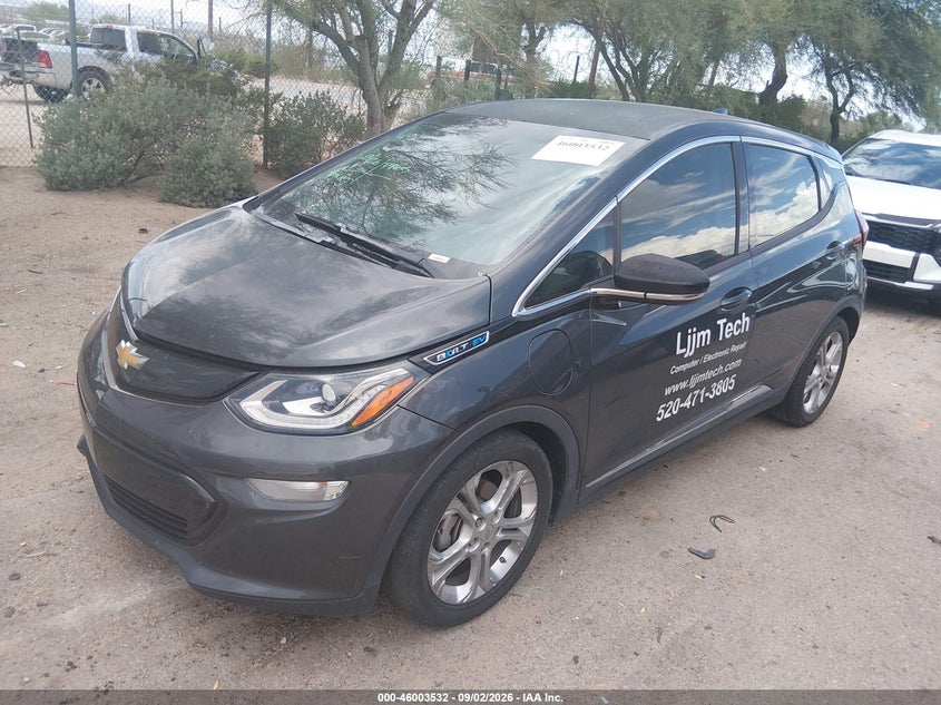 Vin: 1g1fy6s05k4123963, lot: 46502877, chevrolet bolt ev lt 20192