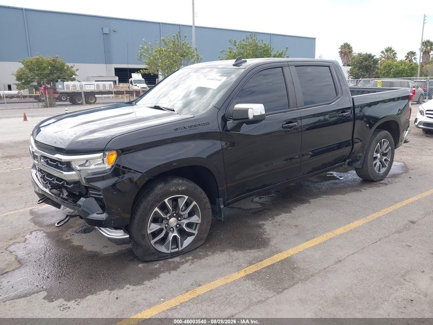 Vin: 1gcpacedxnz568834, lot: 46502885, chevrolet silverado 1500 2wd  short bed lt 20222