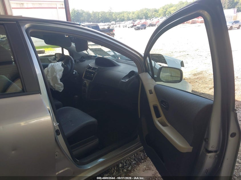 TOYOTA YARIS 2009 VIN JTDKT903495258312