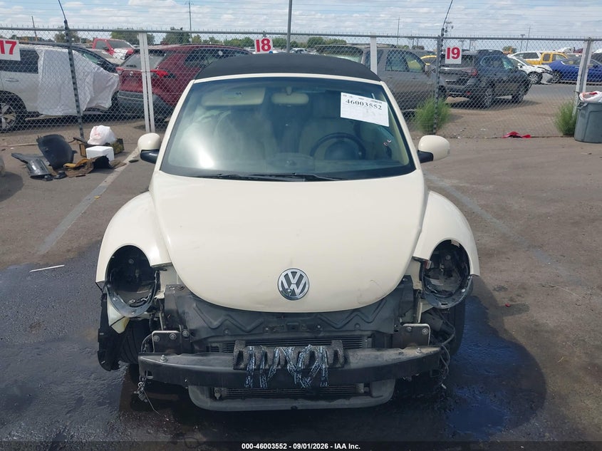 VOLKSWAGEN NEW BEETLE 2010 VIN 3VWRW3AL2AM010153