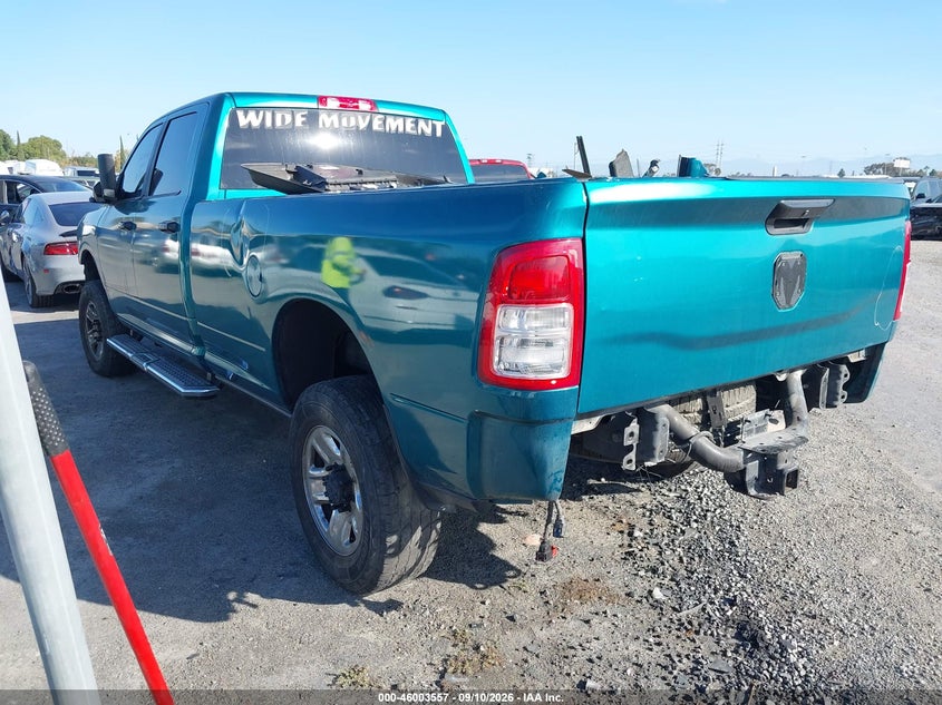Vin: 3c6ur5gl1lg141180, lot: 46502902, ram 2500 laramie longhorn  4x4 6'4 box 20203