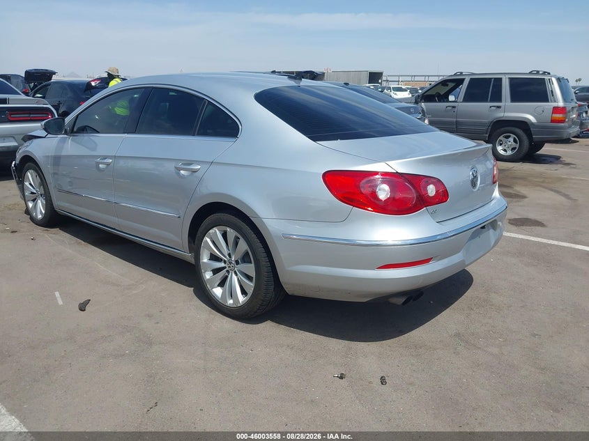 VOLKSWAGEN CC 2010 VIN WVWMN7AN6AE540365