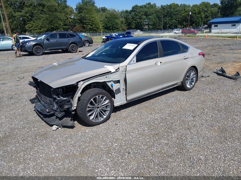 Vin: kmhgn4je4fu089151, lot: 46502945, hyundai genesis 3.8 20152