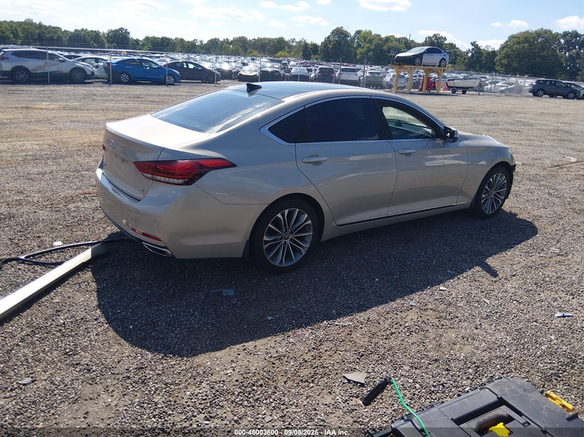 Vin: kmhgn4je4fu089151, lot: 46502945, hyundai genesis 3.8 20154