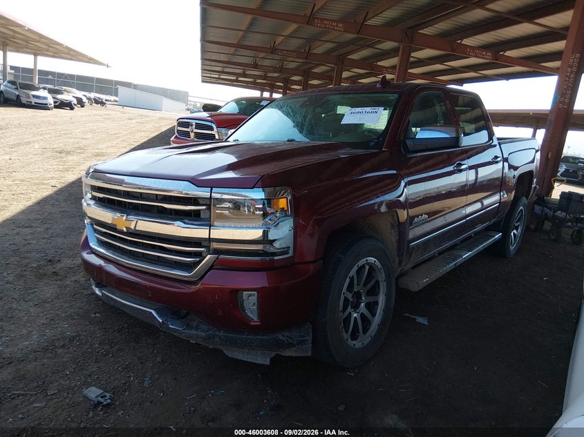 Vin: 3gcuktej7hg147700, lot: 46502953, chevrolet silverado 1500 high country 20172