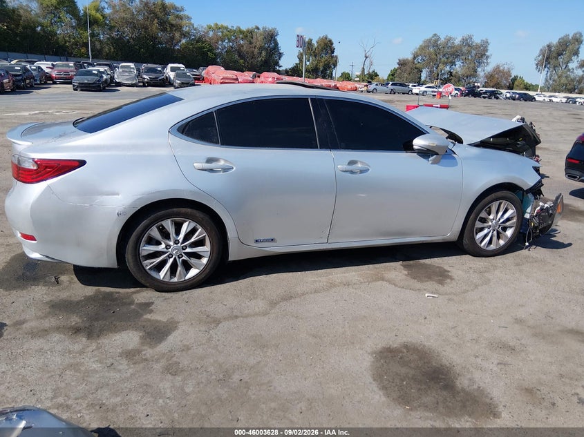 LEXUS ES 300H 2013 VIN JTHBW1GG9D2009336