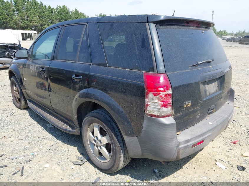 SATURN VUE 2005 VIN 5GZCZ33D45S832034