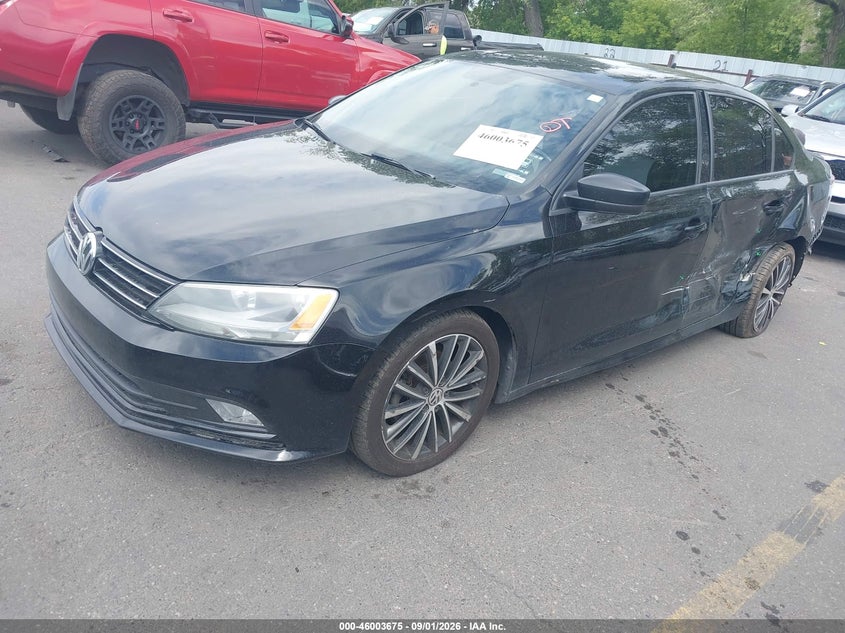 2016 Volkswagen Jetta, Обидва боки, IAAI, VIN 3VWD17AJ2GM282693 — фото 2