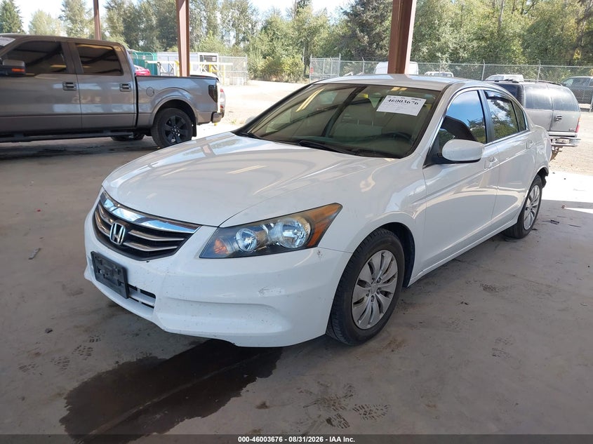 2011 Honda Accord, Rear, IAAI, VIN 1HGCP2F31BA091073 — photo 2