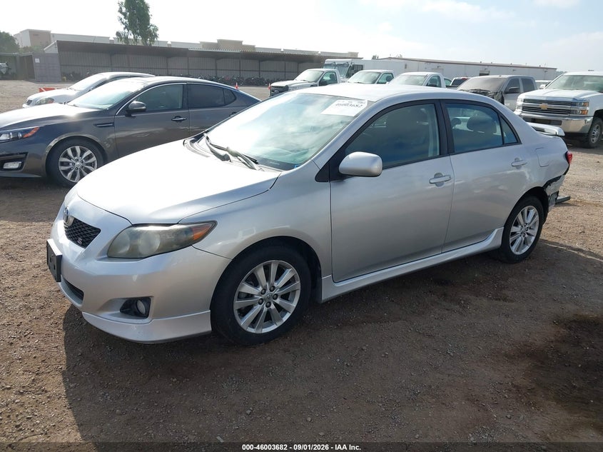 2010 TOYOTA COROLLA SEDAN 1.8L I-4 DOHC, VVT, REGULAR , 132HP