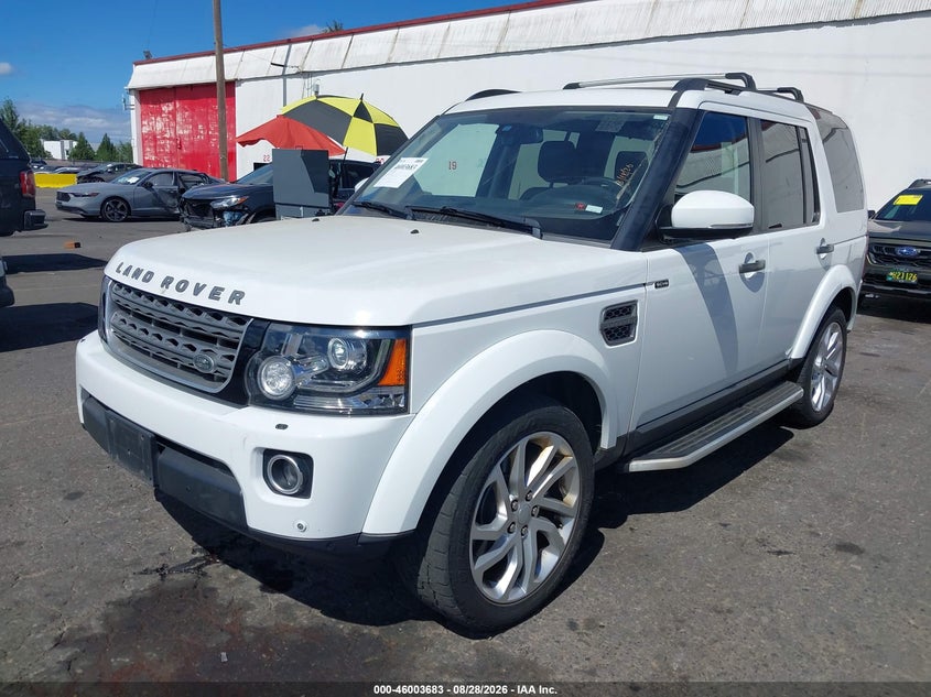 2016 LAND ROVER LR4 SPORT UTILITY VEHICLE 3.0L V-6 DI, DOHC, VVT, SUPERCHARGER, PREMIUM , 340HP