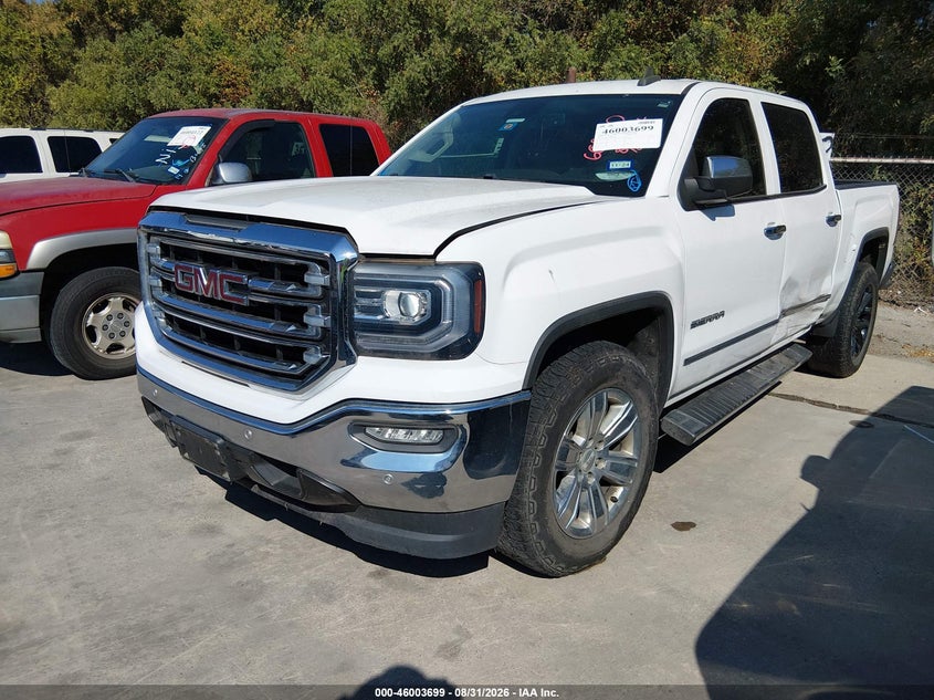 Vin: 3gtp1necxjg602090, lot: 46503044, gmc sierra 1500 slt 20182