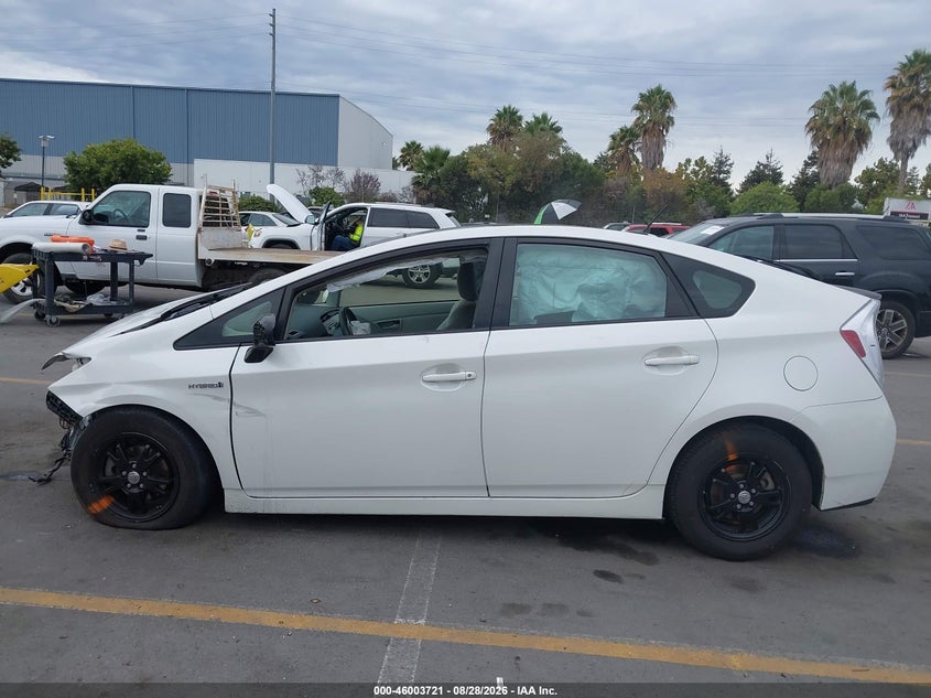 TOYOTA PRIUS 2012 VIN JTDKN3DU3C5531242