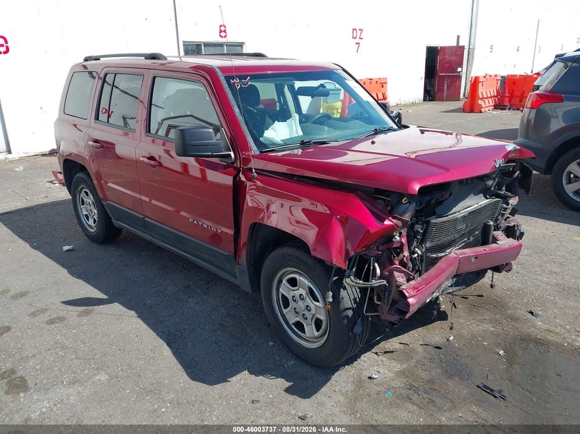 Vin: 1c4njpbaxfd429701, lot: 46503082, jeep patriot sport 2015 img_1
