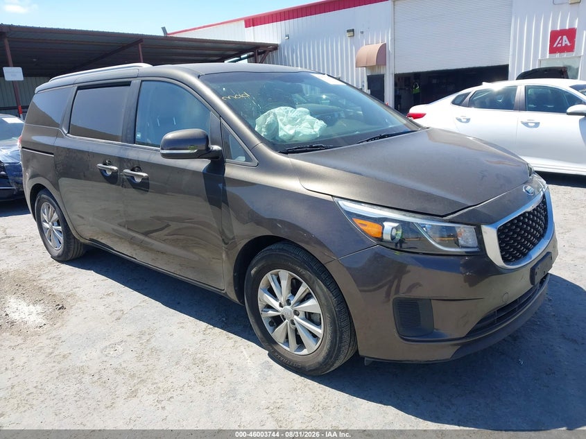 2016 KIA SEDONA auction photo 1
