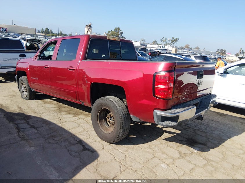 Vin: 3gcpcrec4jg452205, lot: 46503101, chevrolet silverado 1500 1lt 20183