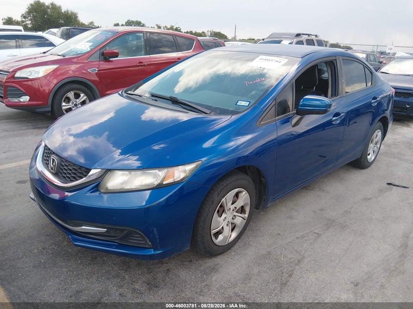2014 HONDA CIVIC auction photo 2