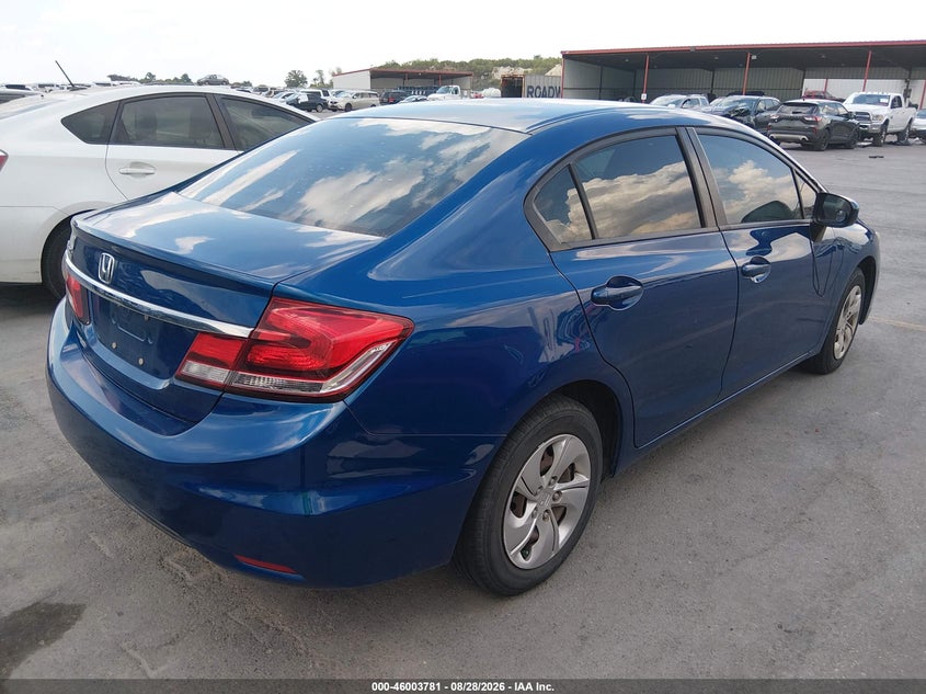 2014 HONDA CIVIC auction photo 4