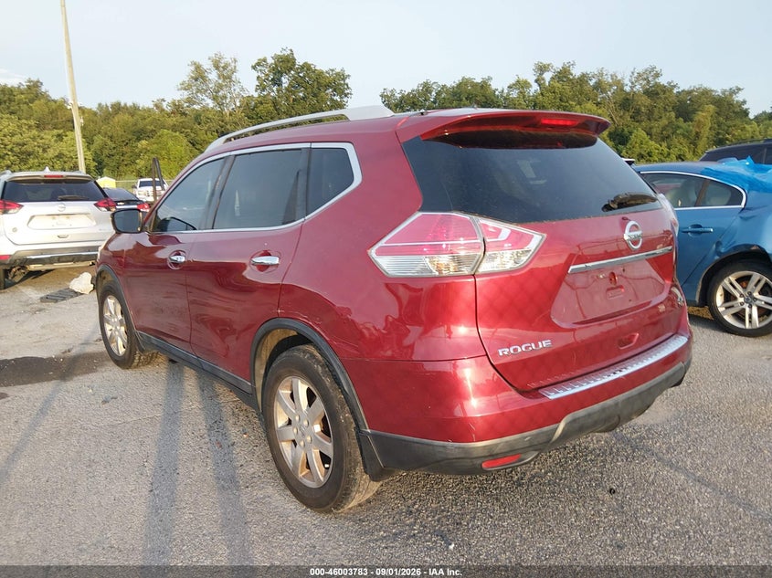 2016 NISSAN ROGUE auction photo 3