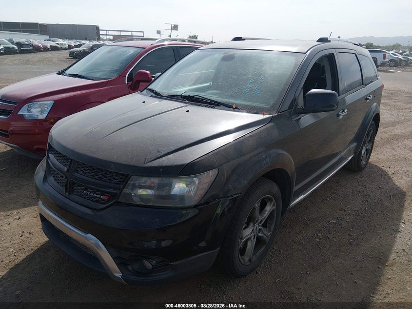 2018 Dodge Journey, Обычный износ, IAAI, VIN 3C4PDCGG7JT166589 — фото 2