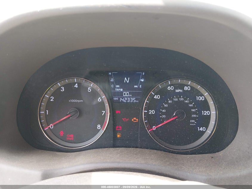 2012 HYUNDAI ACCENT auction photo 7