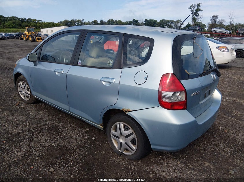 2007 HONDA FIT auction photo 3