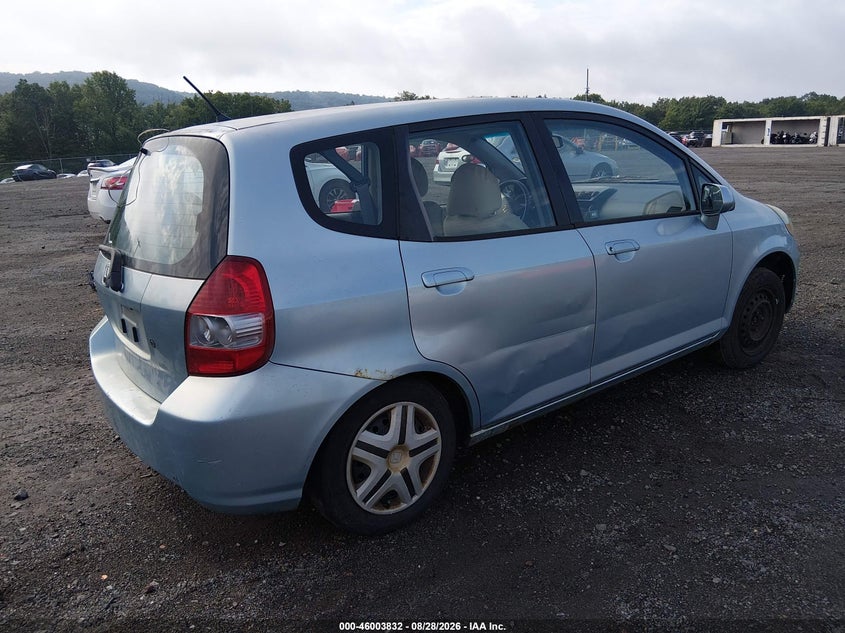 2007 HONDA FIT auction photo 4