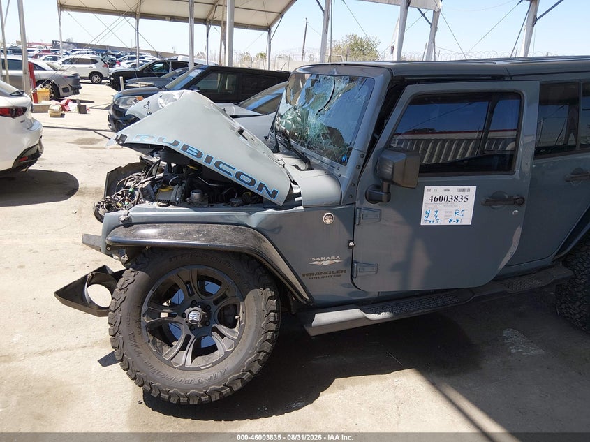 JEEP WRANGLER UNLIMITED 2015 VIN 1C4HJWEG0FL734752