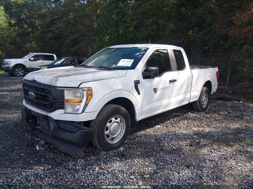 Vin: 1ftex1cb9nke95136, lot: 46503184, ford f-150 xl 20222