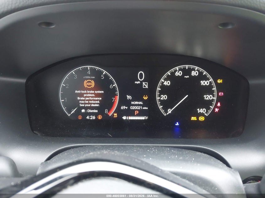 HONDA HR-V 2025 VIN 3CZRZ2H51SM720037