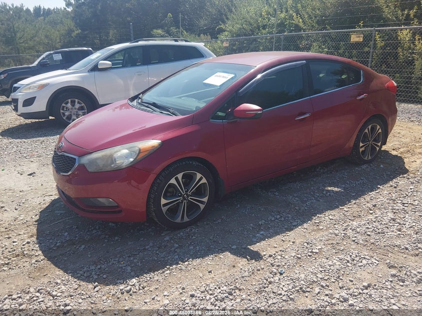 2014 Kia Forte, Normal Wear & Tear, IAAI, VIN KNAFX4A81E5102402 — photo 2