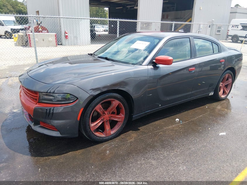 2017 DODGE CHARGER auction photo 2