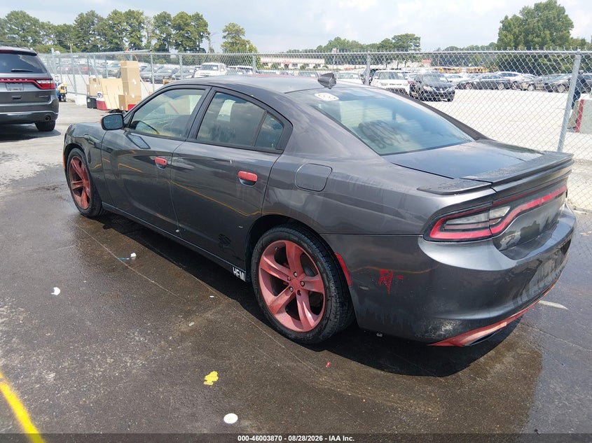 2017 DODGE CHARGER auction photo 3