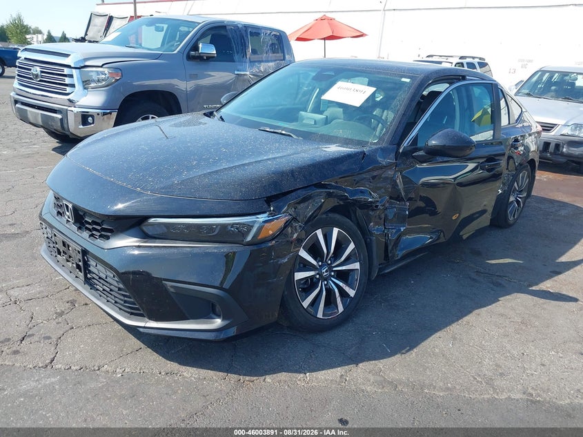 Vin: 19xfl1h76re007614, lot: 46503236, honda civic ex-l 20242