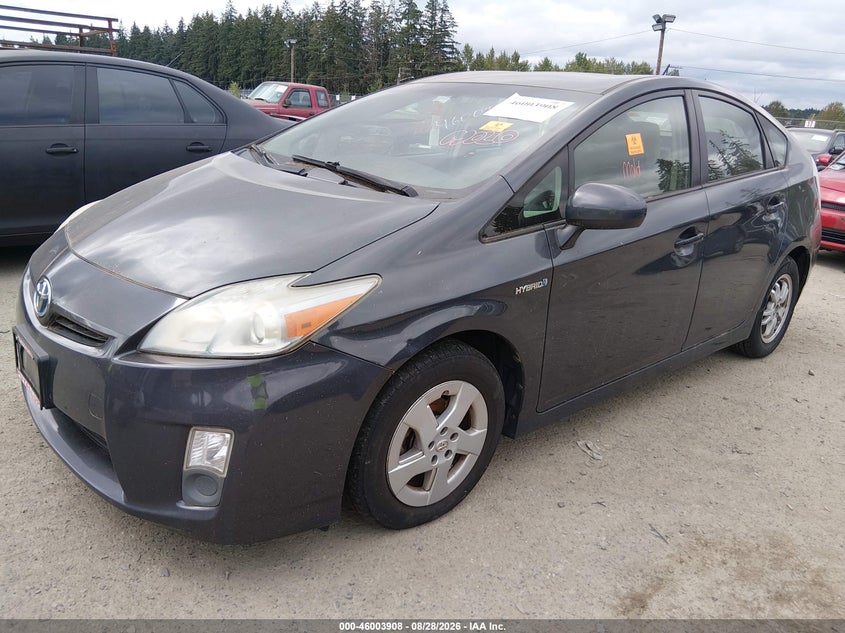 2010 Toyota Prius, Обычный износ, IAAI, VIN JTDKN3DU3A0005803 — фото 2
