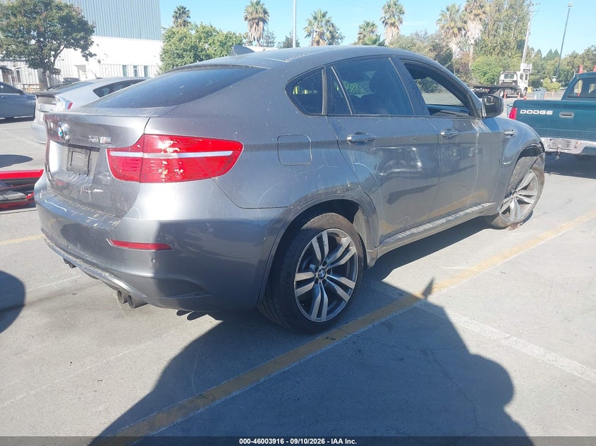 Vin: 5ymgz0c58blk14304, lot: 46503261, bmw x6 m 20114
