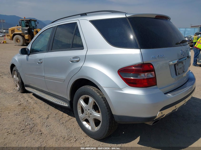 MERCEDES-BENZ ML 500 2007 VIN 4JGBB75E47A271529