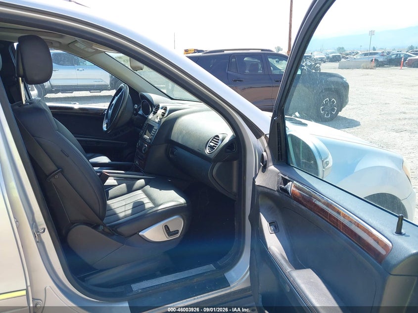 MERCEDES-BENZ ML 500 2007 VIN 4JGBB75E47A271529