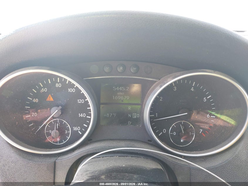 MERCEDES-BENZ ML 500 2007 VIN 4JGBB75E47A271529