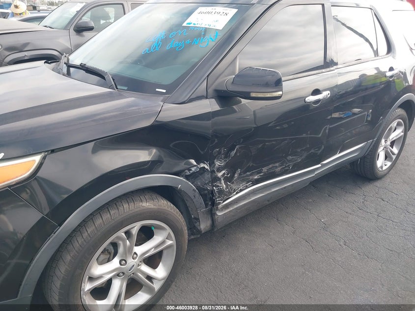 2012 FORD EXPLORER auction photo 6