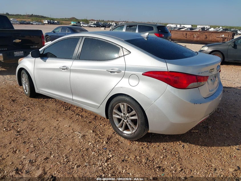 Vin: kmhdh4ae3cu228854, lot: 46503285, hyundai elantra gls (ulsan plant) 20123