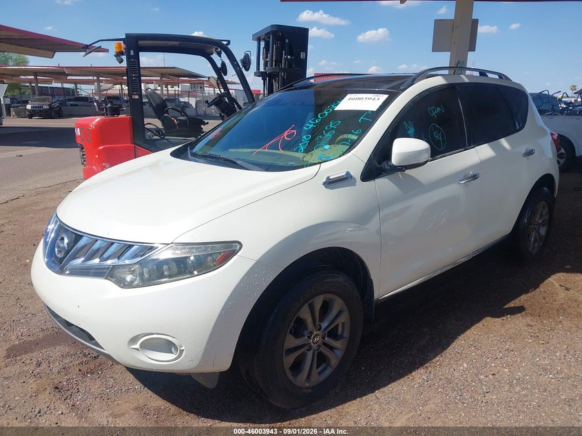 Vin: jn8az1mu3aw013695, lot: 46503288, nissan murano le 20102