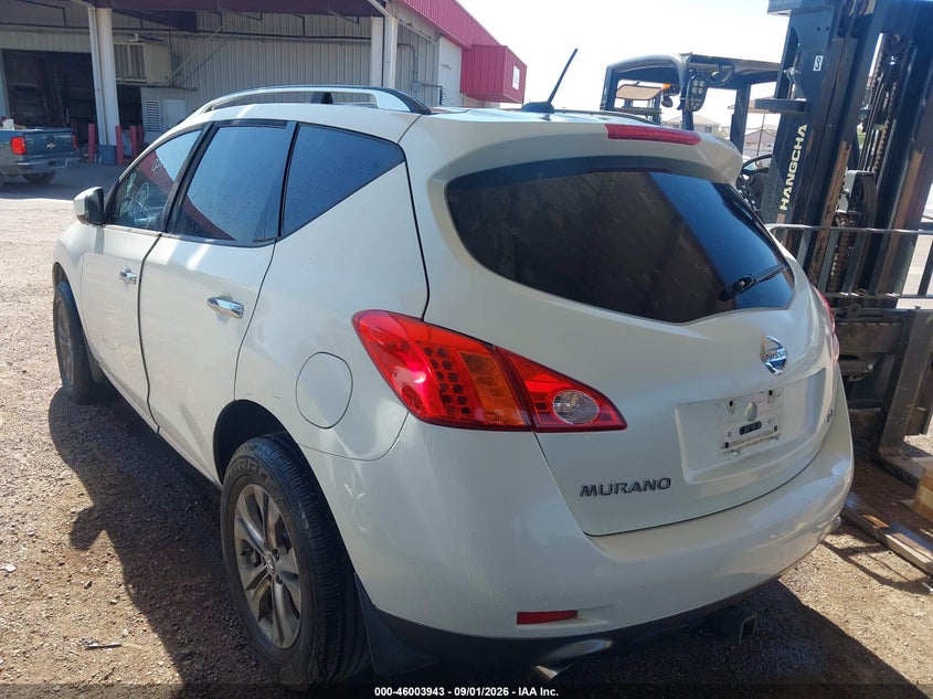 Vin: jn8az1mu3aw013695, lot: 46503288, nissan murano le 20103