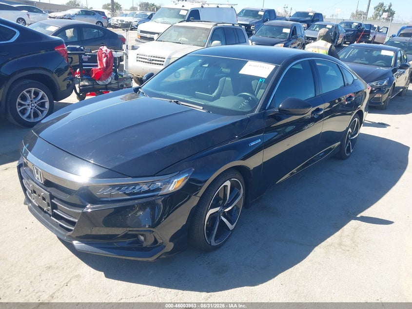Vin: 1hgcv3f20na036234, lot: 46503298, honda accord hybrid sport 20222