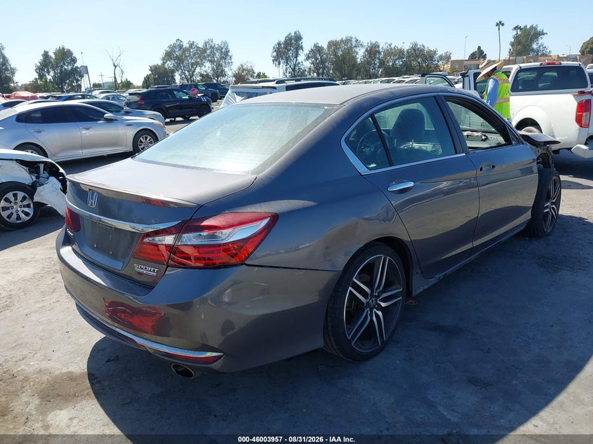 Vin: 1hgcr2f15ha285090, lot: 46503302, honda accord sport se 20174