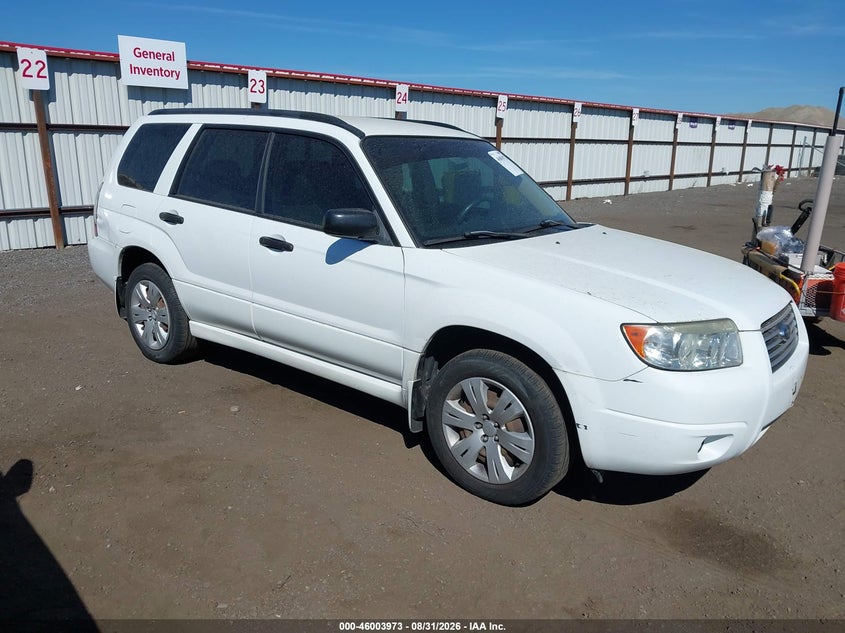 2008 SUBARU FORESTER auction photo 1