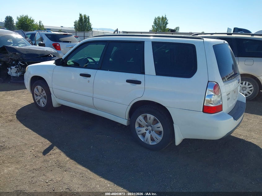 2008 SUBARU FORESTER auction photo 3