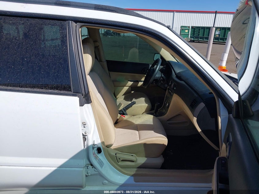 2008 SUBARU FORESTER auction photo 5
