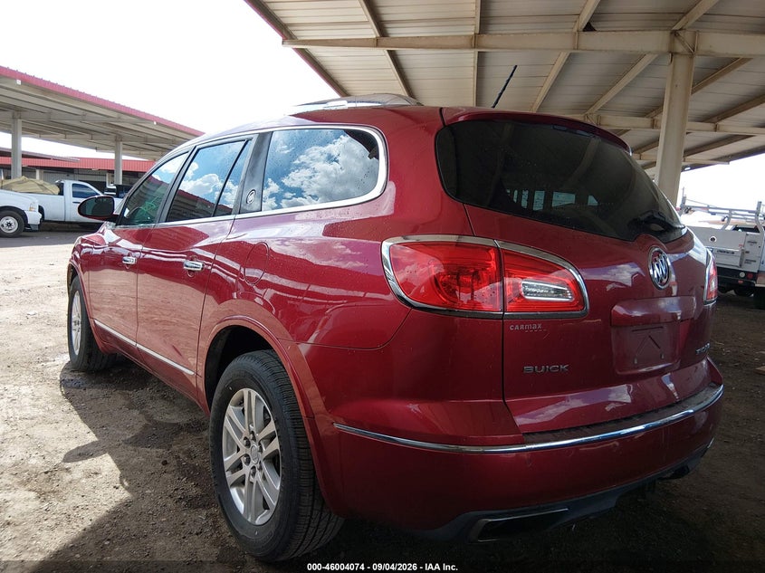 Vin: 5gakrakd4ej320851, lot: 46503450, buick enclave convenience 20143